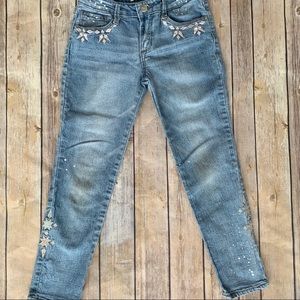 Jessica Simpson crop skinny jeans